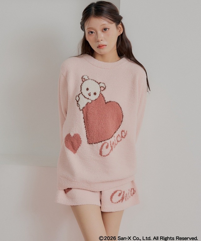 Imagen promocional relacionada con Rilakkuma y Chico lanzan una colección de ropa de estar por casa con diseños de corazones · imagen 5