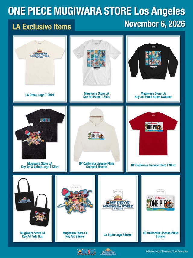 Imagen promocional relacionada con ONE PIECE MUGIWARA STORE abrirá su primera tienda permanente en Estados Unidos · imagen 2