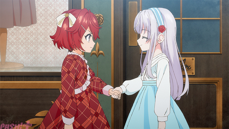 Imagen promocional relacionada con Nia conoce a Hilde y Leria en el episodio 4 de su anime