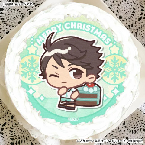 Imagen promocional relacionada con Haikyū!! celebra la Navidad con pasteles decorados con sus principales rivales · imagen 2