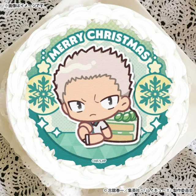 Imagen promocional relacionada con Haikyū!! celebra la Navidad con pasteles decorados con sus principales rivales · imagen 4