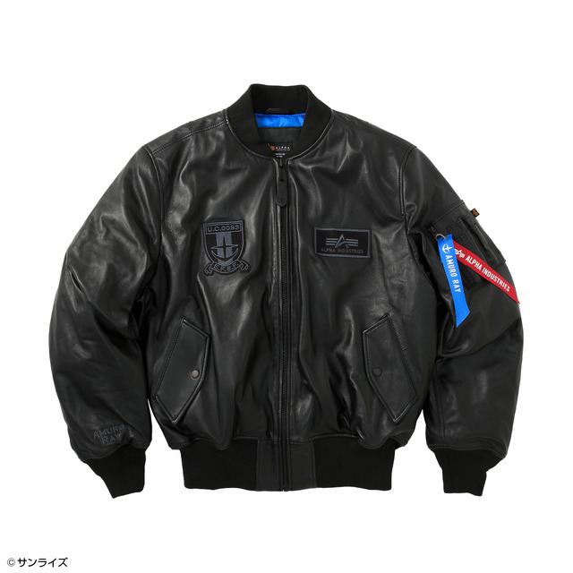 Imagen promocional relacionada con Gundam lanza una chaqueta de cuero inspirada en Amuro Ray de Char’s Counterattack · imagen 2
