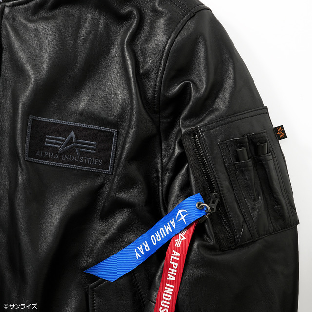 Imagen promocional relacionada con Gundam lanza una chaqueta de cuero inspirada en Amuro Ray de Char’s Counterattack · imagen 5