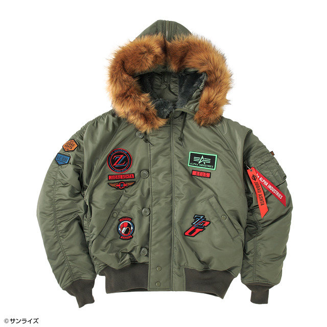 Imagen promocional relacionada con Gundam ZZ convierte a Judau Ashta en el modelo de una nueva chaqueta de vuelo · imagen 2