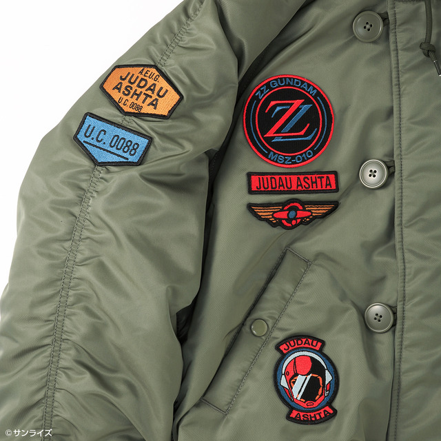 Imagen promocional relacionada con Gundam ZZ convierte a Judau Ashta en el modelo de una nueva chaqueta de vuelo · imagen 4