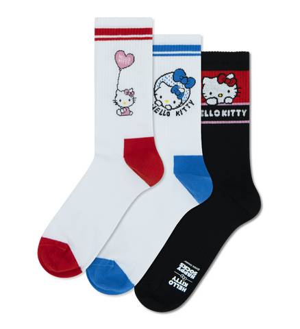 Imagen promocional relacionada con Hello Kitty y Happy Socks lanzarán una nueva colección de calcetines en Japón