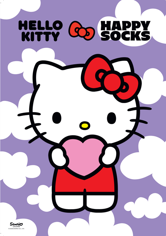 Imagen promocional relacionada con Hello Kitty y Happy Socks lanzarán una nueva colección de calcetines en Japón · imagen 2