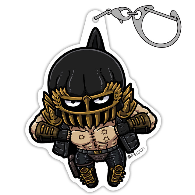 Imagen promocional relacionada con Hokuto no Ken convierte a Kenshiro y Jagi en accesorios acrílicos estilo chibi · imagen 3