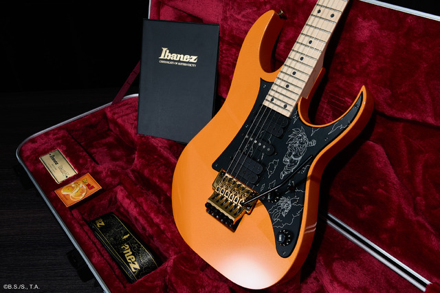 Imagen promocional relacionada con Dragon Ball Z y Ibanez presentan guitarras, bajos y accesorios con diseños de Goku, Vegeta y Piccolo · imagen 5