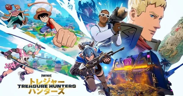Imagen promocional relacionada con Fortnite confirma la llegada de los Sombrero de Paja con la temporada Treasure Hunters · imagen 2