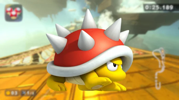 Imagen promocional relacionada con Spiny pudo haber sido un piloto jugable en Mario Kart World · imagen 3