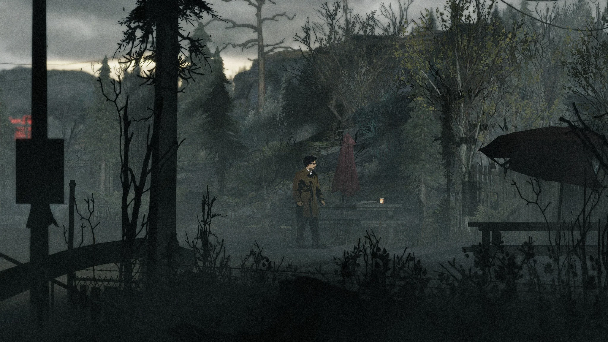 Imagen promocional relacionada con Silver Pines combina survival horror clásico con exploración estilo Metroidvania · imagen 4